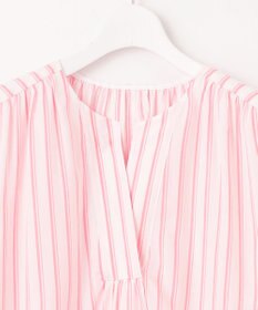 自由区 【洗える】SOMELOSテンセルスキッパー ブラウス