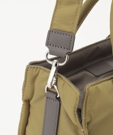 Y'SACCS ツイルナイロン　スクエアトート　Sサイズ