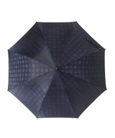 MOONBAT LANVIN en Bleu 長傘 ジャカード×パイピング