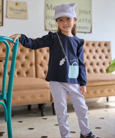 ANY KIDS 【WEB限定】7days プリント 長袖Tシャツ