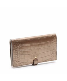 A.D.M.J. 【牛革】クロコ型押し/ロングウォレット