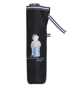 MOONBAT POLO RALPH LAUREN 折りたたみ傘 無地×フレンチベア 軽量