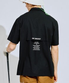 PW CIRCULUS 【UV遮蔽率97.8% / 軽量のDotAir / 高通気 / 軽撥水】【MEN】メッシュポケットシャツ ゴルフ