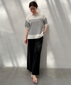 UNFILO L シアーワイドパンツ