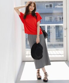 ANY SIS 【アイスタッチ】フレンチスリーブ ニット