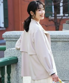 ANY SIS S 【2WAY】エレカジストレッチ フーデットハーフ アウター