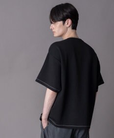 WEGO 【機能T/ユニセックス着用ITEM】カラーステッチワンポイントT（SS）