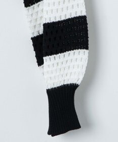 WEGO 【紫外線対策/手洗い可】メッシュリボンボレロ