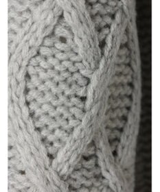 CRAFT STANDARD BOUTIQUE ケーブルニットドッキングスウェット