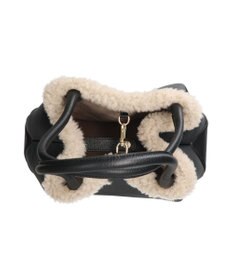 INTER-CHAUSSURES 【CHRISTIAN VILLA】ムートンパイピングバッグ