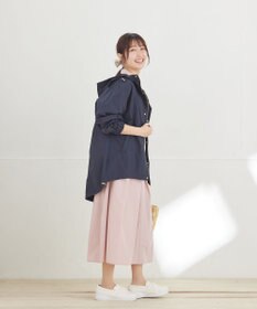 Tiaclasse L 撥水ドロストマウンテンパーカー