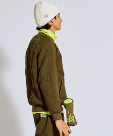 PW CIRCULUS 【3層レイヤー構造ボンディング×中綿キルティング】【MEN】中綿プルオーバー ゴルフ