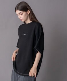 WEGO 【機能T/ユニセックス着用ITEM】カラーステッチワンポイントT（SS）