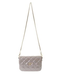 Maison de FLEUR キルティングエナメルバッグ