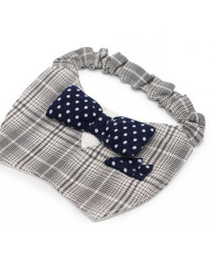 PET PARADISE ペットパラダイス 蝶ネクタイ スタイ 《チェック柄》 小型犬