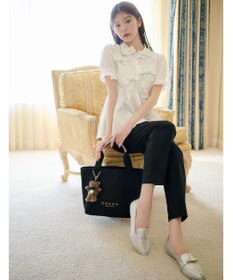 TOCCA 【ぬいぐるみチャーム付き】TOCCA AMICO CANVAS TOTE キャンバストート