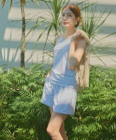 OP／FILA 【Ocean Pacific】シアートップス付き4点セット水着