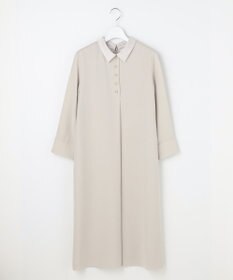 J.PRESS LADIES S 【2way】セラテリーダブルクロス 襟付き ワンピース