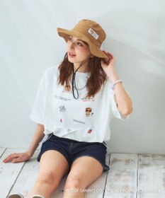 OP／FILA 【Ocean Pacific×ハローキティ】サーフハット