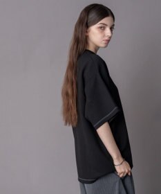 WEGO 【機能T/ユニセックス着用ITEM】カラーステッチワンポイントT（SS）