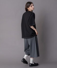 WEGO 【機能T/ユニセックス着用ITEM】カラーステッチワンポイントT（SS）