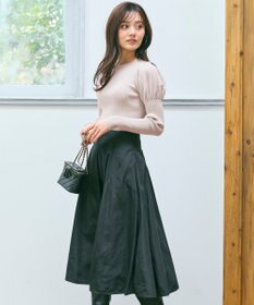 Feroux パフスリーブ ニット プルオーバー