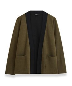 JOSEPH ウールシルクバイカラー　カーディガン