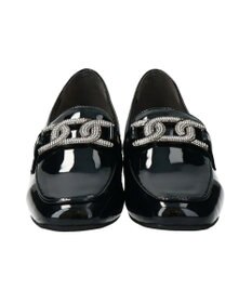 Bridget Birkin 【Bridget Birkin】パールヒールビジューバックルローファー