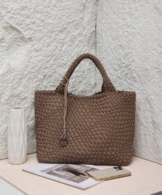 style code 【軽量・弱撥水素材】ネオプレーン　イントレチャート　トートバッグ A4 大容量