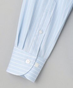 GOTAIRIKU 春夏向け【形態安定】SUMMERPREMIUMPLEATS_スモールワイドカラー 長袖ドレスシャツ（ストライプ/チェック）