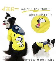 PET PARADISE スヌーピージョークール  お揃い Ｔシャツ 【中型犬】【大型犬】 イエロー ホワイト ピンク