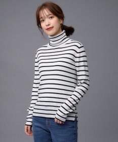 ANY ウールブレンドリブニット