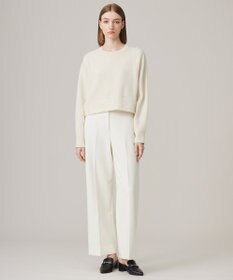 ICB 【洗える】ソフトカシミヤミックス ラメノットヤーンニット