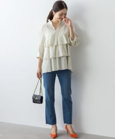 組曲 リヨセルシャーティングティアード ブラウス