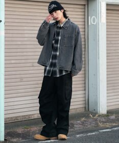 WEGO デニムシャツジャケット