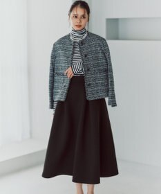 23区 S 【CLASSY.掲載/洗える】スムージーコットン タートルネック ニット