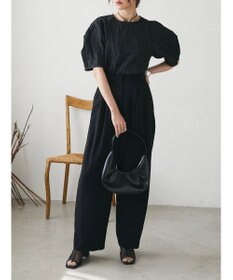 Green Parks AnriettMusee ショート丈ジャガードトップス