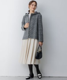 組曲 2WAYショートビーバー フーテッドコート
