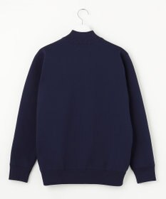 23区GOLF 【MEN】【 蓄熱裏地付き/ウォッシャブル】ロゴ ダブルジャガードニット