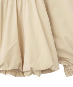 Green Parks ノーカラーペプラムブルゾン