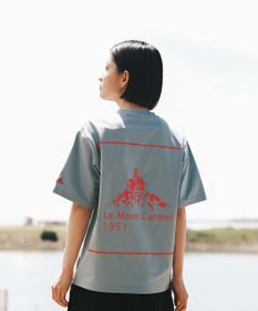 SHARE PARK LADIES 【UVカット・吸水速乾・ストレッチ・軽量 】バックプリントポケットTシャツ（S・Mサイズ）