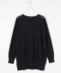 自由区 L ファインゲージスパングルプルオーバー ニット