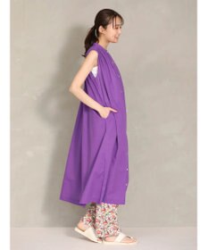 Green Parks インド綿 ノースリーブワンピース