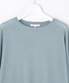 自由区 L ファインゲージスパングルプルオーバー ニット