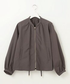自由区 【撥水加工・UVケア・洗える】ライトグログラン ブルゾン