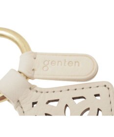 genten アーガイルカットワーク キーリング