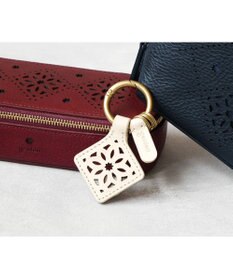 genten アーガイルカットワーク キーリング