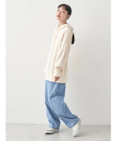 earth music&ecology スウェットルーズパーカー