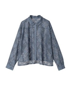 earth music&ecology レースショートシャツ