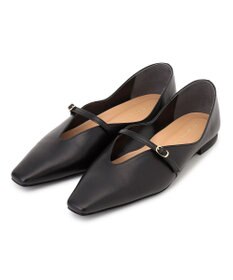 23区 【見上愛さん着用/VERY掲載】ウェービーカット パンプス ブラック系